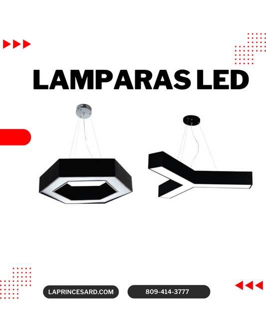 LAMPARA LED EN FORMAS