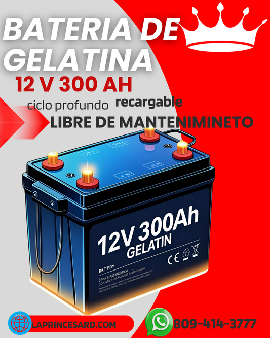 BATERIA DE GELATINA 12V 300Ah
