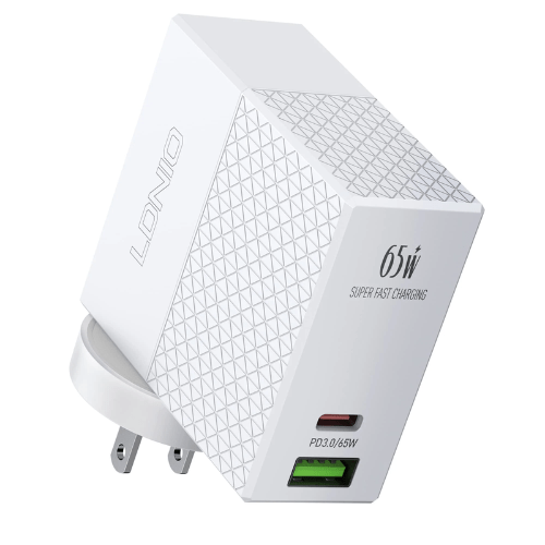 Mini Cargador LDNIO carga rápida 65w